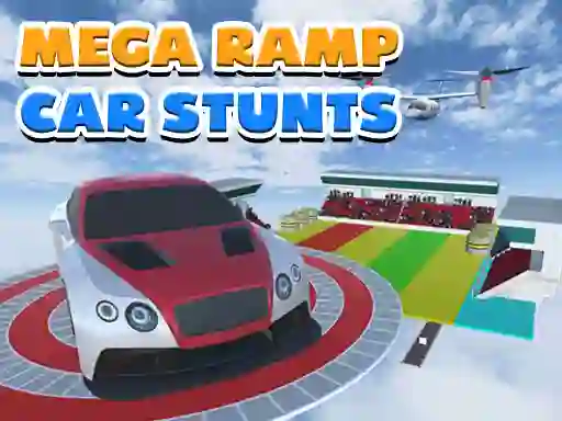 Gêm Extreme Mega Ramp Car Stunts ar-lein