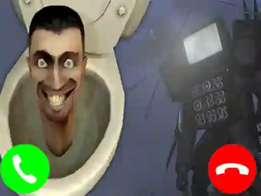 Gêm Skibidi Toilet Call ar-lein