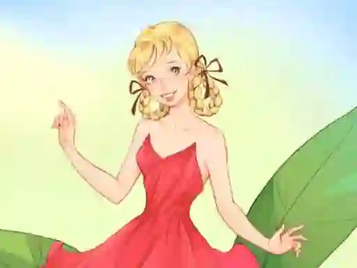 Gêm Dress up Thumbelina ar-lein