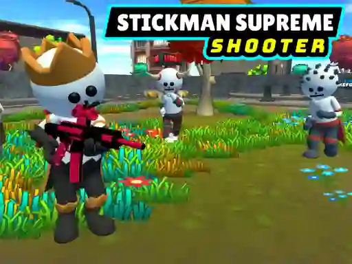 Gêm Stickman Supreme Shooter ar-lein