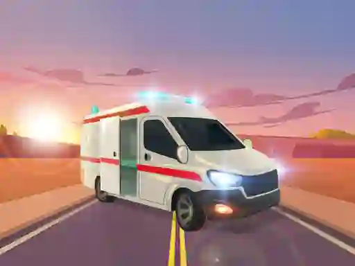 Gêm Ambulance Traffic Drive ar-lein