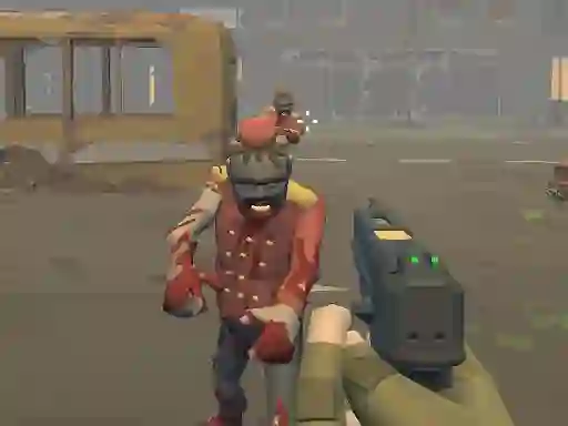 Gêm Zombie City Polygon Survival ar-lein