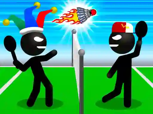 Gêm Stickman Sports Badminton ar-lein