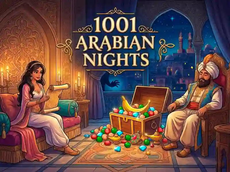 Gêm 1001 Arabian Nights ar-lein