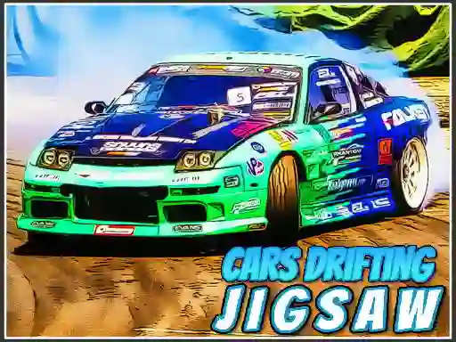 Gêm Cars Drifting Jigsaw ar-lein