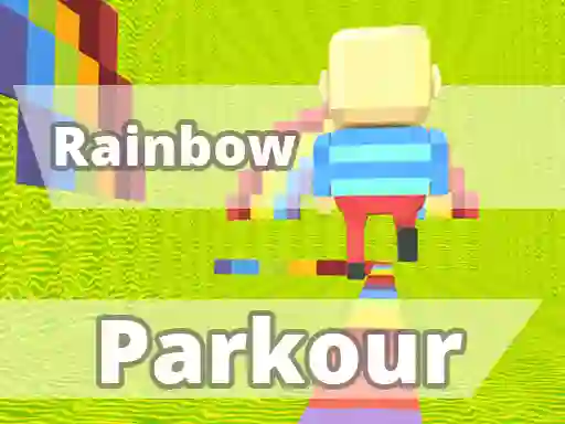 Gêm KOGAMA Rainbow Parkour ar-lein