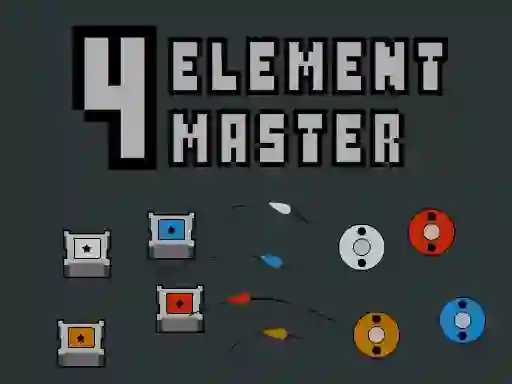 Gêm 4 Element Master ar-lein