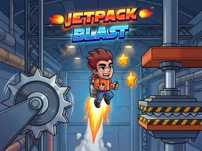 Gêm Jetpack Blast ar-lein