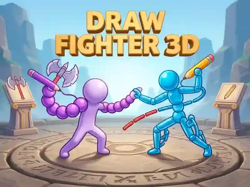 Gêm Draw Fighter 3d ar-lein