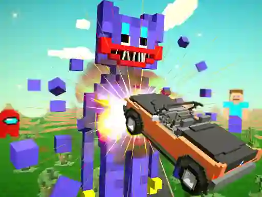Gêm Nubic Stunt Car Crasher ar-lein