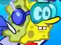 Gêm Sponge Bob crazy run ar-lein