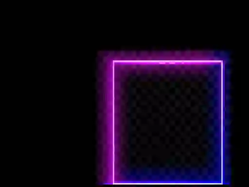 Gêm Neon square Rush ar-lein