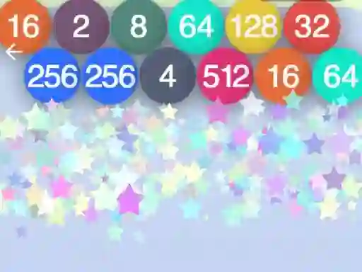 Gêm Bubble 2048 ar-lein