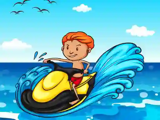 Gêm Jet Ski Summer Fun Hidden ar-lein