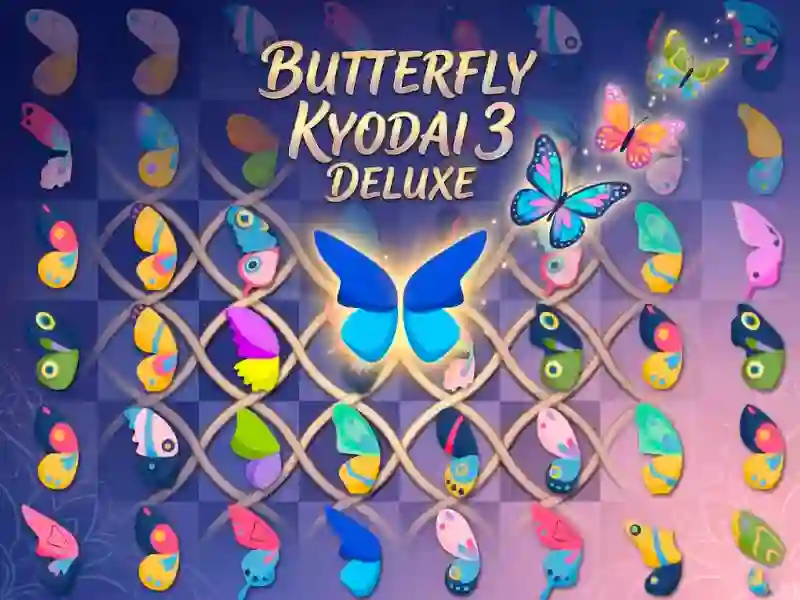 Gêm Butterfly Kyodai 3 Deluxe ar-lein