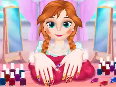 Gêm Princess Annie Nails Salon ar-lein