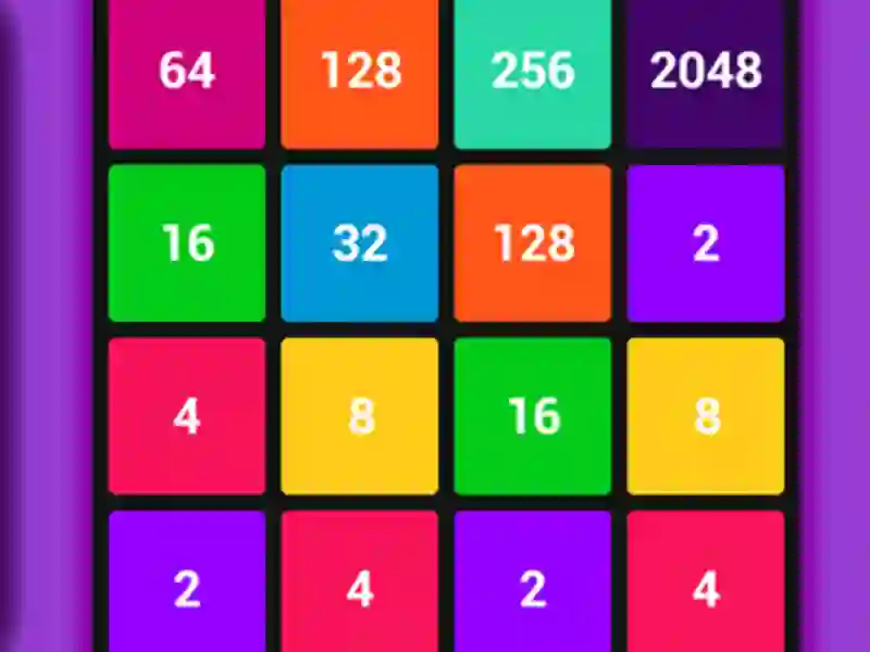 Gêm 2048 synthesis ar-lein