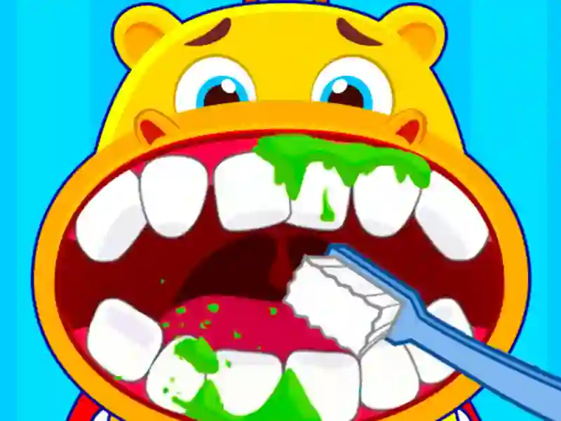 Gêm Kids Forest Dentist ar-lein