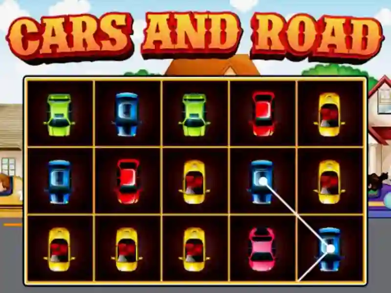 Gêm Cars And Road ar-lein