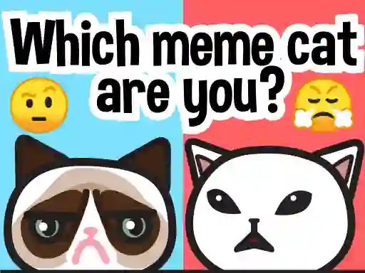 Gêm Which Meme Cat Are You? ar-lein
