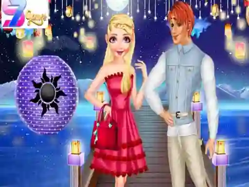 Gêm Princesses: Lantern Competition ar-lein