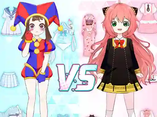 Gêm Shining Anime Star Dress Up ar-lein
