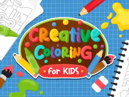 Gêm Creative Coloring ar-lein