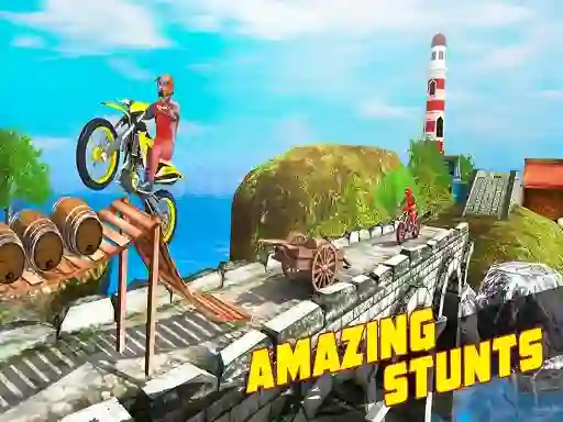 Gêm Crazy Imposible Tricky Bmm Bike Racing Stunt ar-lein