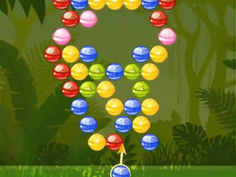 Gêm Bubble Shooter Fruits Candies ar-lein