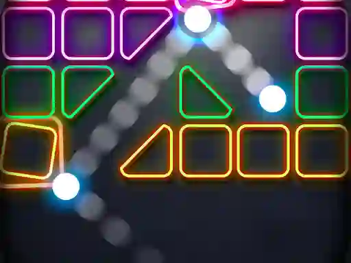 Gêm Neon Bricks ar-lein