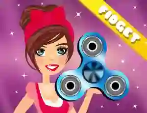 Gêm Fidget Hand Spinner ar-lein