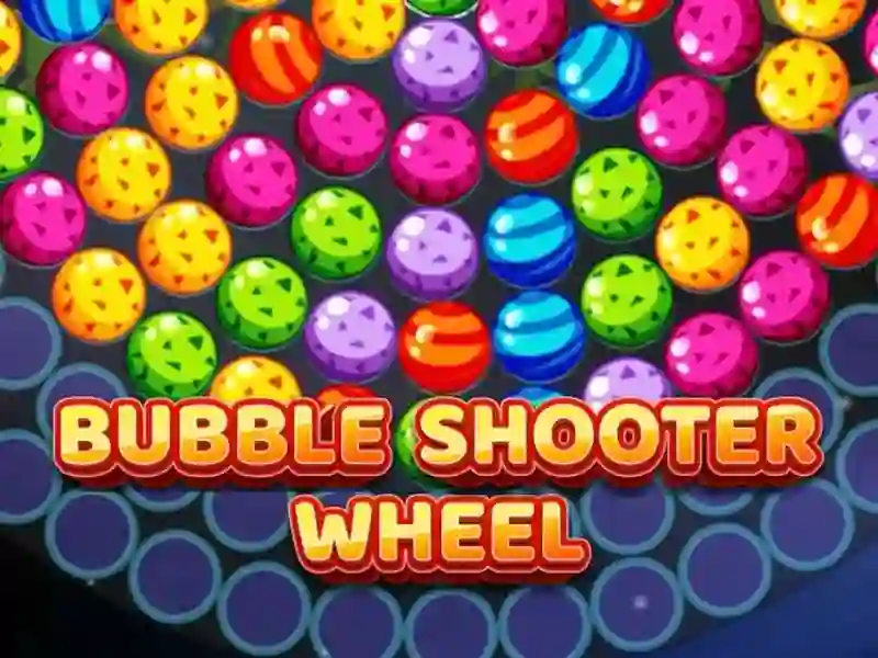 Gêm Bubble Shooter Fruits Wheel ar-lein