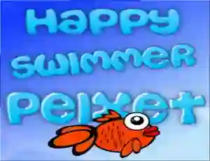 Gêm Happy Swimmer Peixet ar-lein