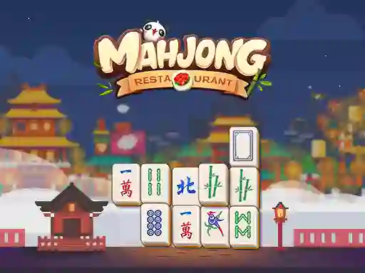 Gêm Mahjong Restaurant ar-lein