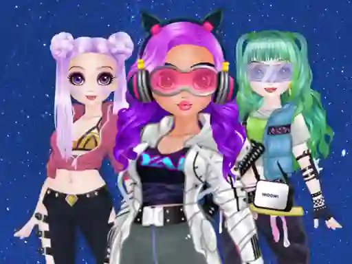 Gêm Princess Cyberpunk 2200 ar-lein