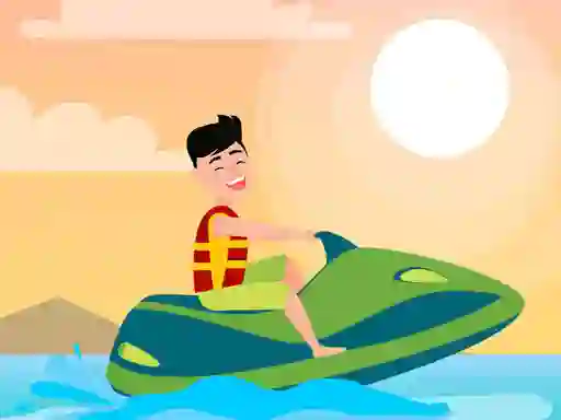 Gêm Jet Ski Fun Hidden ar-lein