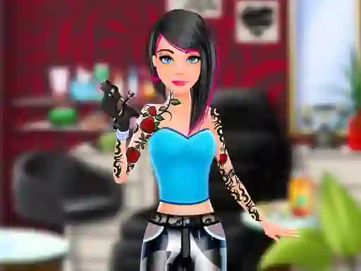 Gêm Princess Tattoo Salon ar-lein