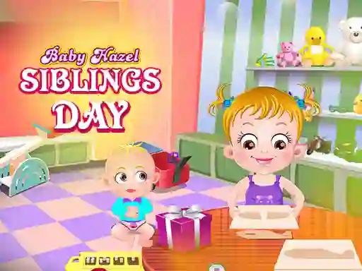 Gêm Baby Hazel: Siblings Day ar-lein