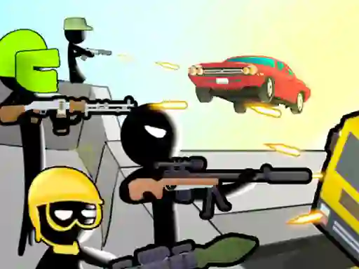 Gêm Bridge Wars ar-lein