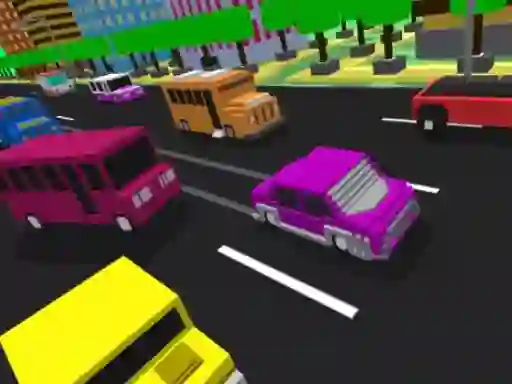 Gêm Blocky Highway Racing ar-lein