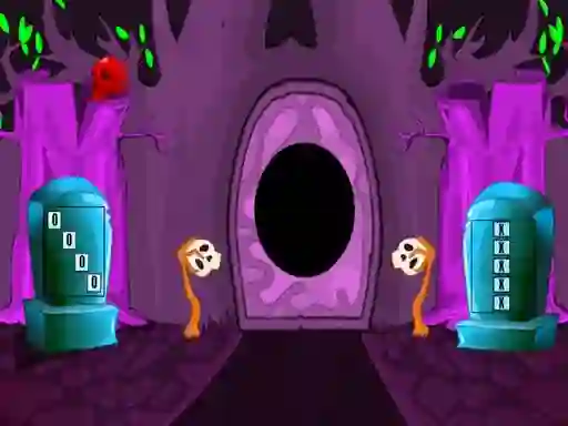 Gêm Halloween Forest Escape ar-lein