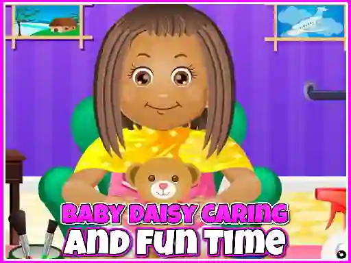 Gêm Baby Daisy Caring and Fun Time ar-lein