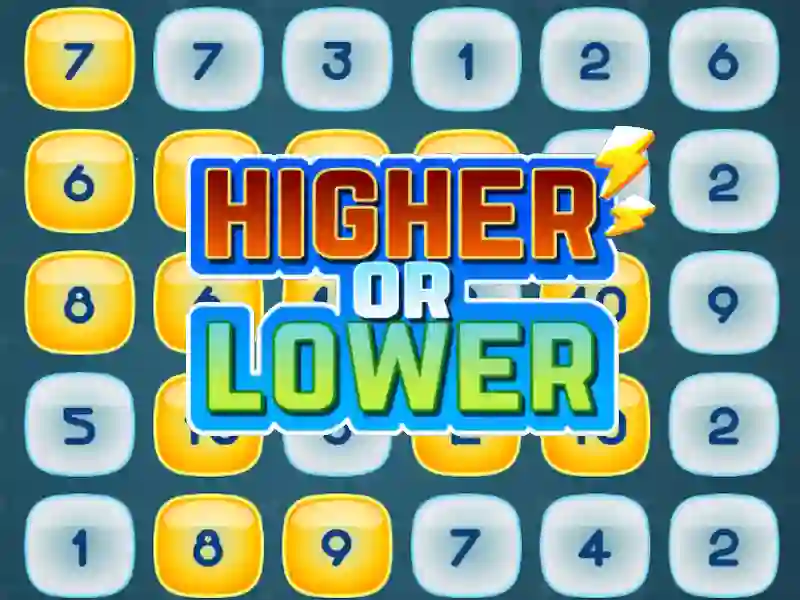 Gêm Higher or Lower ar-lein