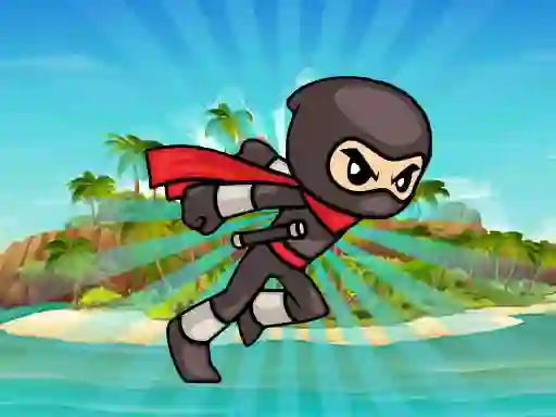 Gêm Ninja Run Online ar-lein