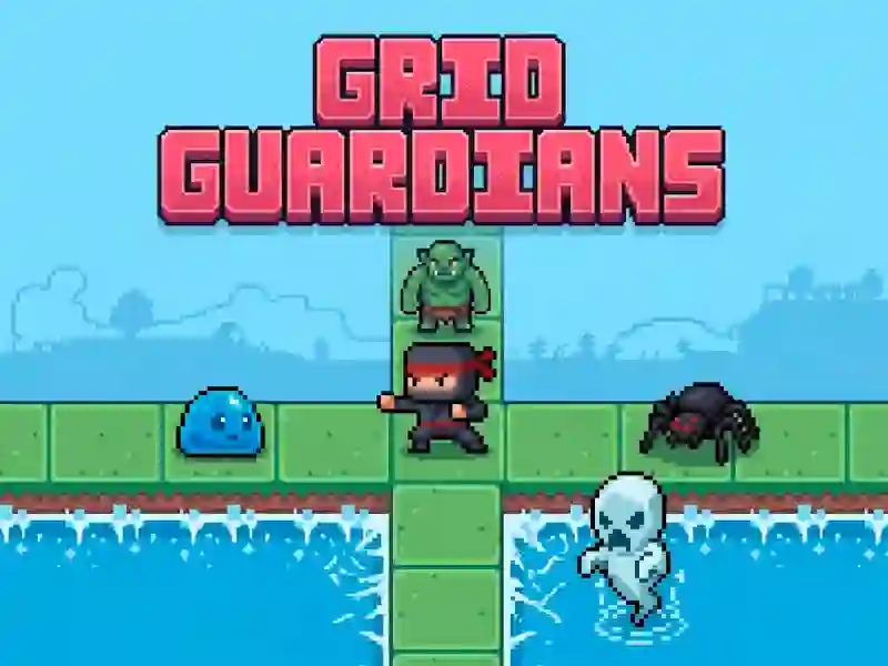 Gêm Grid Guardians ar-lein