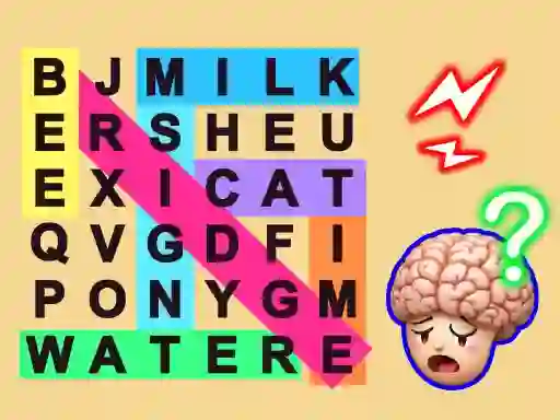 Gêm Fillwords: Find All the Words ar-lein
