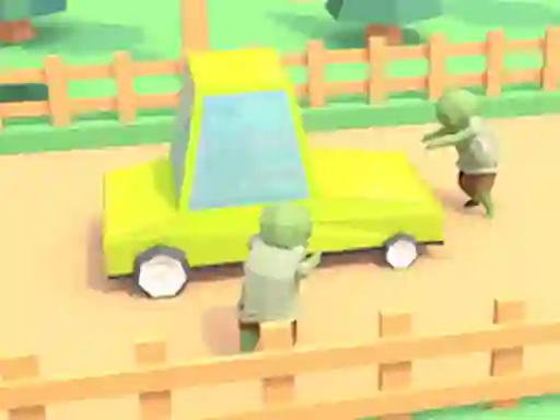 Gêm Zombie Road ar-lein