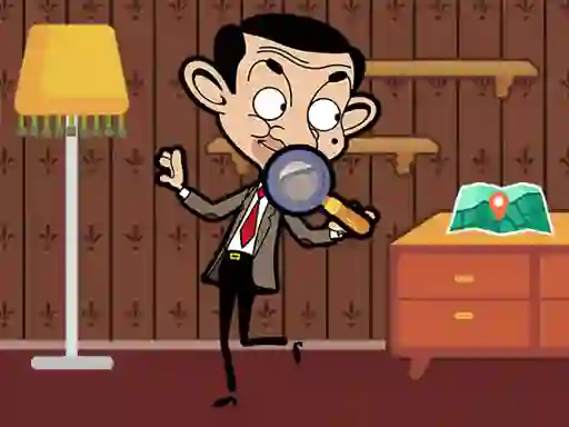 Gêm Mr Bean Hidden Objects ar-lein