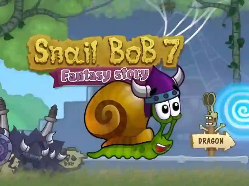 Gêm Snail Bob 7 fantasy story ar-lein