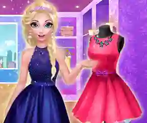 Gêm Elsie Dream Dress ar-lein